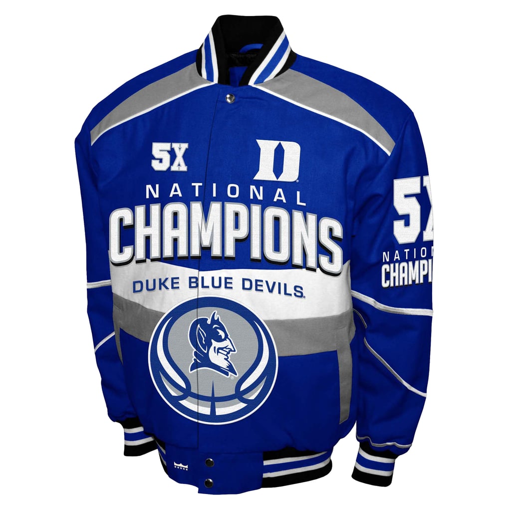 Duke Blue Devils Franchise Club Cotton Twill Full-Snap Jacket - Royal
